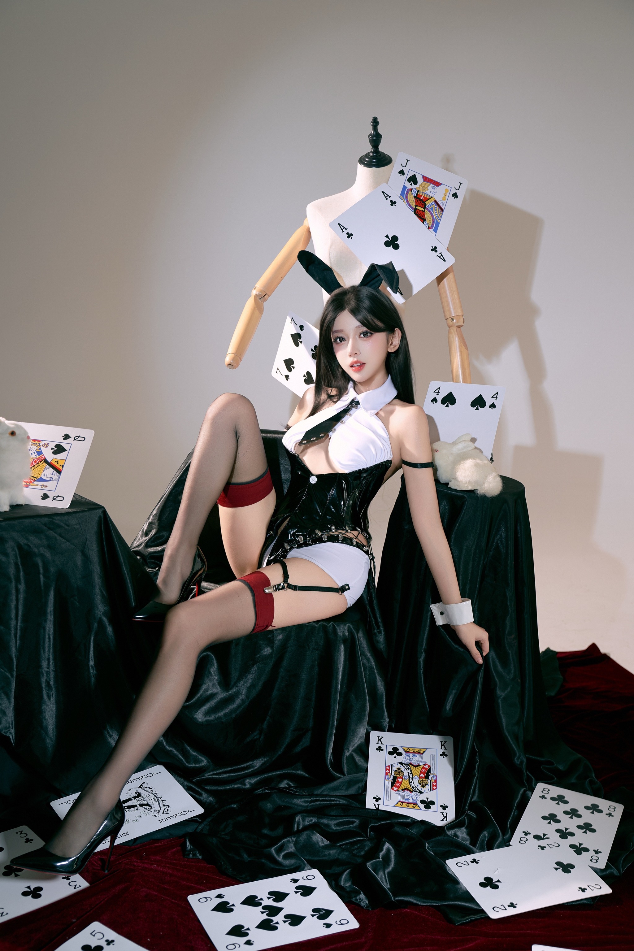 图片[1]-过期米线线喵 – NO.165 兔女郎[49P]-XikXak